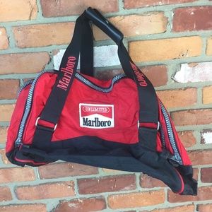 Vintage Marlboro small duffel bag free shipping
